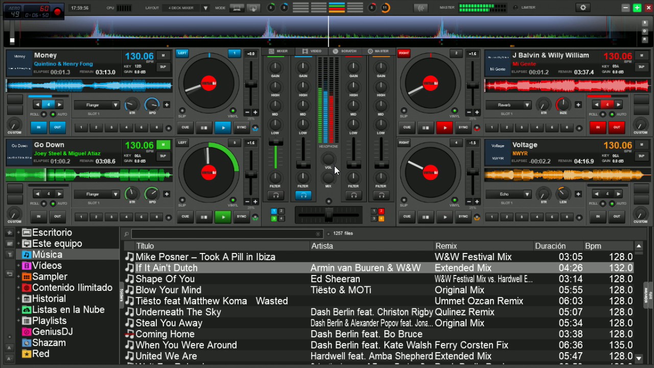 Virtual Dj Electro- House Mix Download
